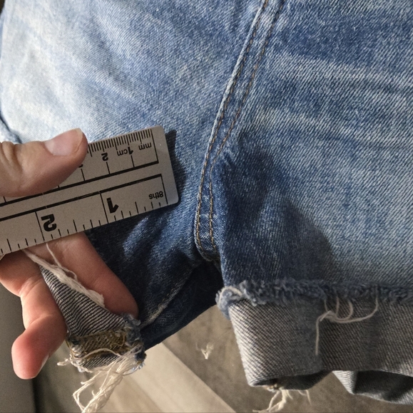 madewell high rise denim shorts - Picture 7 of 7